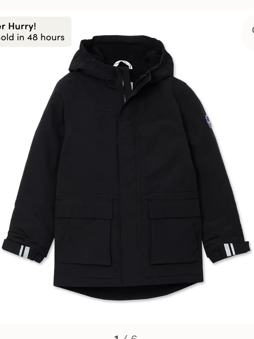 NEW Land’s End Waterproof Winter Insulated Parka Coat